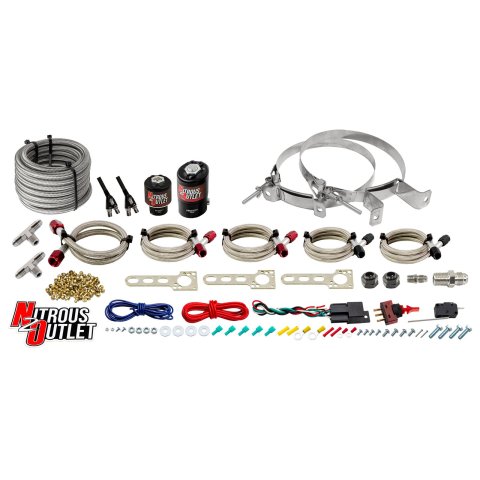 Nitrous Outlet Oxide Systems 00-10022-00 Chrysler EFI Dual Nozzle System (No Bottle)