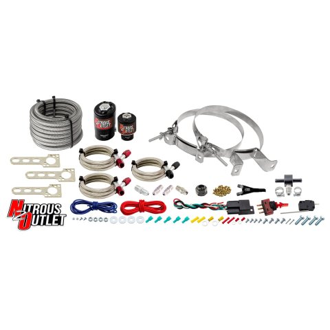 Nitrous Outlet EFI Single Nozzle Systems 00-10030-00 Import System (No Bottle)
