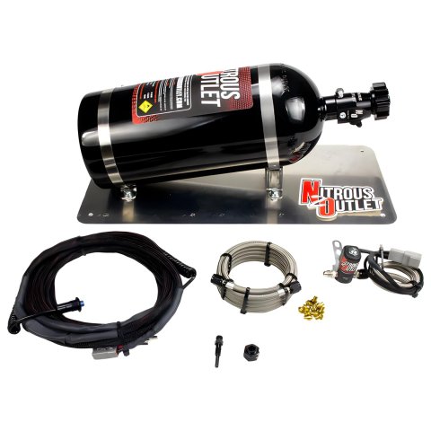 Nitrous Outlet Oxide Systems 00-10068-10 Systems, "The Quick Fix" Dry System (10lb Bottle)