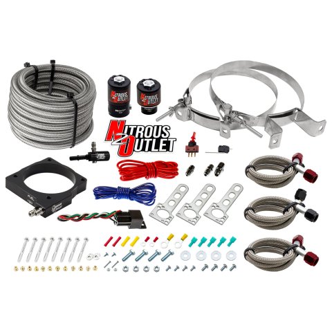 Nitrous Outlet Oxide Plate Systems 00-10131-00 85mm EFI 5.7 & 6.1 Hemi System (No Bottle)