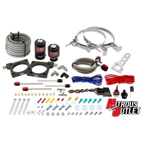 Nitrous Outlet Oxide Plate Systems 00-10132-00 92-02 Dodge Viper System (No Bottle)