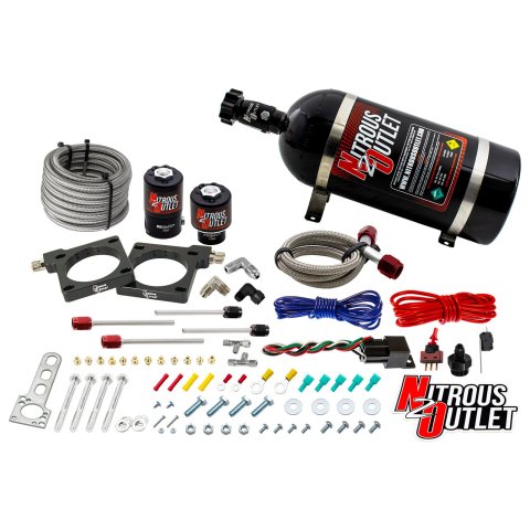 Nitrous Outlet Oxide Plate Systems 00-10132-10 92-02 Dodge Viper System (10lb bottle)