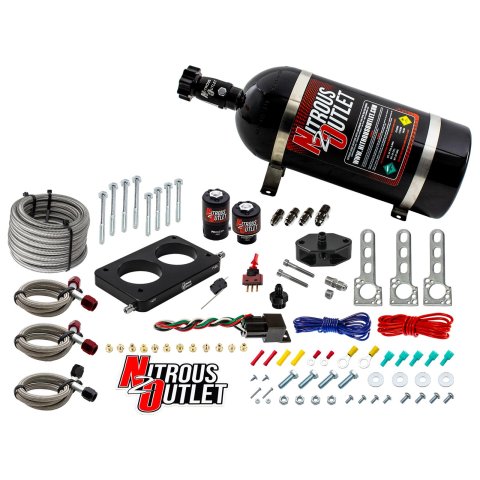 Nitrous Outlet Oxide Plate Systems 00-10142-10 05-10 Mustang GT System (10lb Bottle)