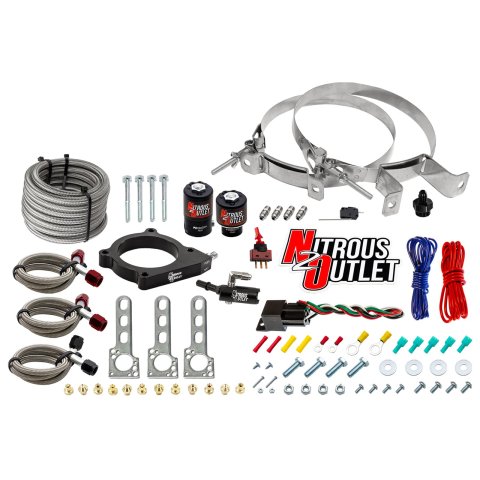 Nitrous Outlet Oxide Plate Systems 00-10144-00 11+ Mustang GT System (No Bottle)