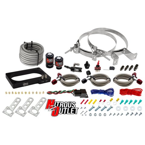 Nitrous Outlet Oxide Plate Systems 00-10152-00 2007-2014 GT 500 Mustang System (No Bottle)