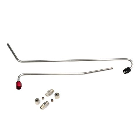 Nitrous Outlet Oxide Plumbing Kits 00-10166-HL Kits, GM BTR Equalizer 1 LS1/LS2 Throttle Body Plate System Hardline Kit - Solenoids To Plate