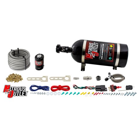 Nitrous Outlet Single Nozzle Dry Systems 00-10200-10 GM EFI System (10lb Bottle)