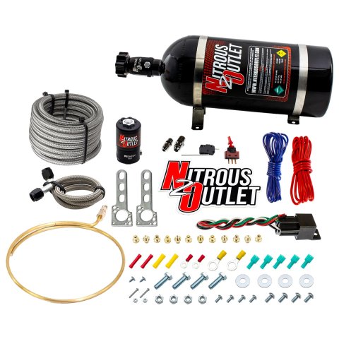 Nitrous Outlet Distribution Ring Systems 00-10203-10 GM EFI Large System (10lb Bottle)