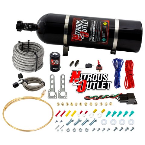 Nitrous Outlet Distribution Ring Systems 00-10203-15 GM EFI Large System (15lb Bottle)