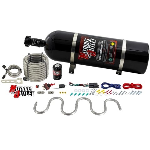 Nitrous Outlet Snake Style Intercooler Chiller Systems 00-10300-15 System (15lb Bottle)
