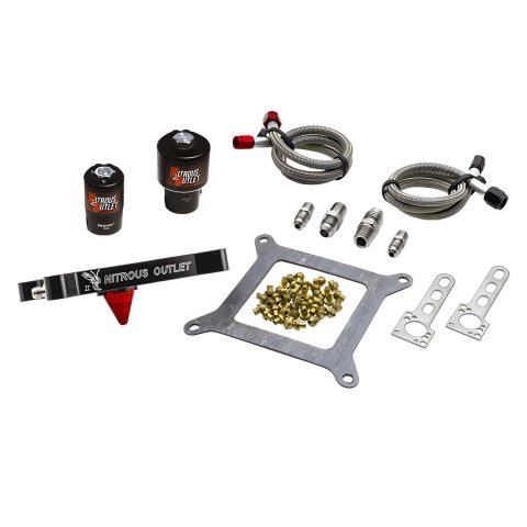 Nitrous Outlet Oxide Systems 00-10602-SF Systems, 4150 Stinger 2 Race Solenoid Forward Converid Brackets - (Gas/E85)(5-55 psi)(50-600 HP)