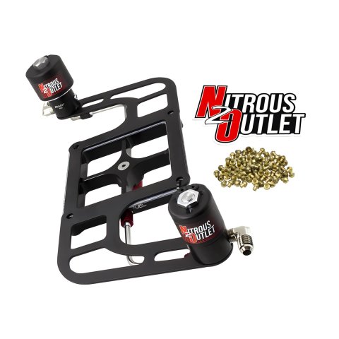 Nitrous Outlet 4150 Race Stinger Plate Conversion Kits 00-10656-SF 4500 Conversion, Boomerang 2 Sol Bracket (5-7-10psi)