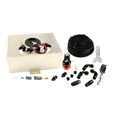 Nitrous Outlet Oxide Systems 00-12029 Fuel Enrichment Systems, Ford 2011-2014 Mustang Trunk Mount Dedicated Fuel System (Gas/E85)