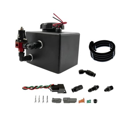 Nitrous Outlet Dedicated Fuel Systems 00-12051 Oxide Enrichment Systems, Systems, Cell, Pump, Pressure Regulator, Battery Tram Mount Kit, Gasoline, Kit