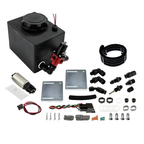 Nitrous Outlet Dedicated Fuel Systems 00-12053 05-Current Mustang Plastic Universal Battery Tray System