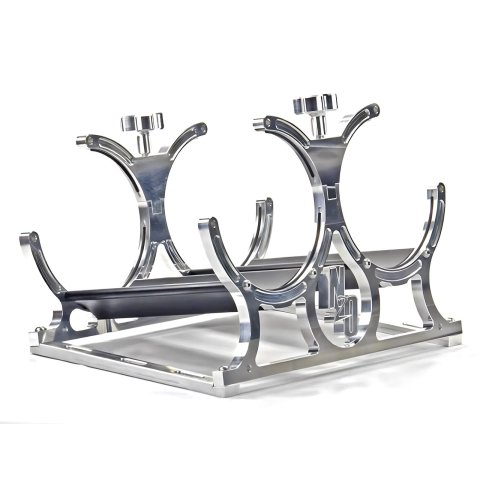 Nitrous Outlet Heated Bottle Brackets 00-32015 Oxide Bracket, Horizontal Mount, Billet Aluminum, Polished, Kit