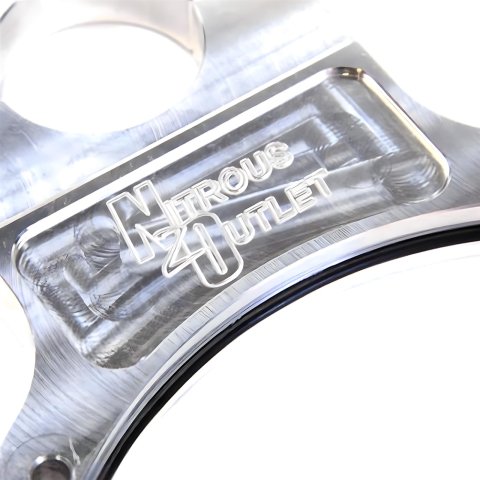 Nitrous Outlet Oxide Bottle Roll Bar Mount Brackets 00-32058-6 Brackets, Billet Automatic Heated Bracket - 1-5/8" Bar/6AN