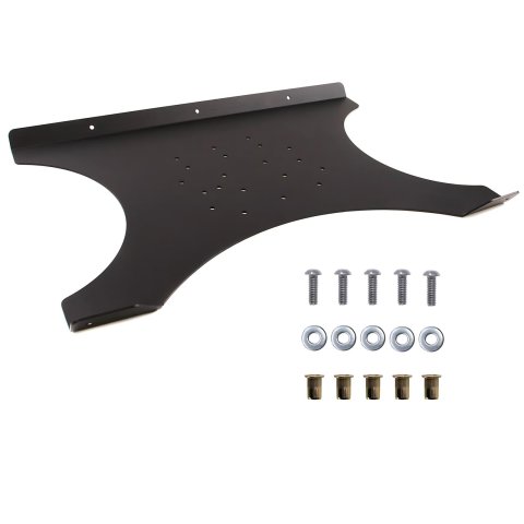 Nitrous Outlet Oxide Bottle Brackets 00-33005 Brackets, Ford 2011-2014 Mustang X-Brace Bracket Mounting Plate - Mounts One Between Floor and Quarter Panel