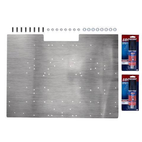 Nitrous Outlet Bottle Bracket Mounting Plates 00-33021 05-09 Corvette 10lb/15lb Plate 2 Bottles