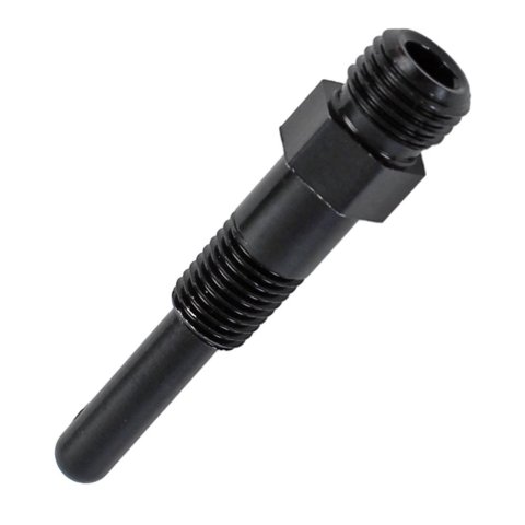 Nitrous Outlet Dry Nozzles 00-40500 Oxide Nozzles, Nozzles, 90 degree Discharge, Aluminum, Black Anodized, 1/16 in. NPT Thread Size, Each