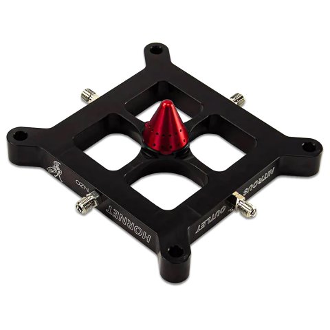 Nitrous Outlet Oxide Plates 00-44505 4150 Dual Entry/Dual Stage Hornet Plate