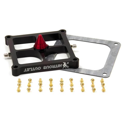 Nitrous Outlet Stinger Plates 00-45001 4500 Plate Conversion. Includes 5-7-10 psi jetting. (50-600HP)