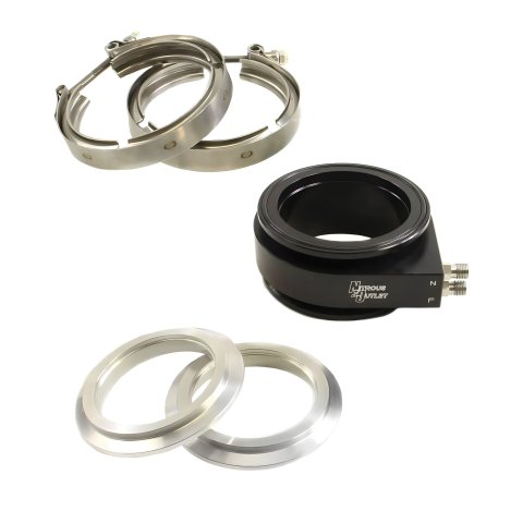 Nitrous Outlet Oxide Systems 00-47000 System Conversion and Upgrade Kits, Interspooler 3" Boosted Collar Conversion (Wet: 50-200HP)(Dual Stage Dry: 50-400HP)