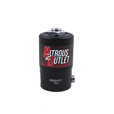 Nitrous Outlet Solenoids 00-50004-PM Oxide Solenoids, ProMod, 0.122 in. Orifice, 3-Port Design, Aluminum, Black Anodized, Each