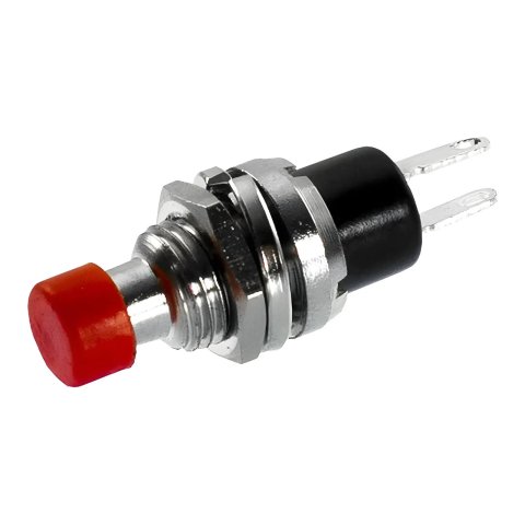 Nitrous Outlet Push Button Switches 00-51029 Electrical Switches, Classic Micro Red Momentary Switch