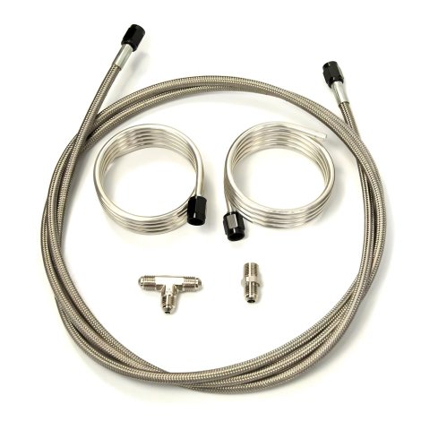 Nitrous Outlet Dual Vent Purge Hose Kits 00-62010 Big Show (Hood Exit)