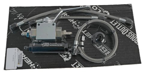 Nitrous Outlet Gravity Feed Transfer Kits 00-68010-4 Oxide Refill Stations, Kits, -4 AN, Kit