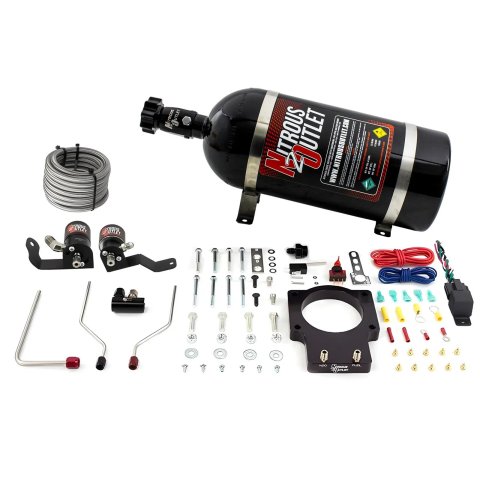 Nitrous Outlet Oxide Plate Systems 00-10124-90-10 90mm 05-13 ZO6 Corvette System (10lb Bottle)