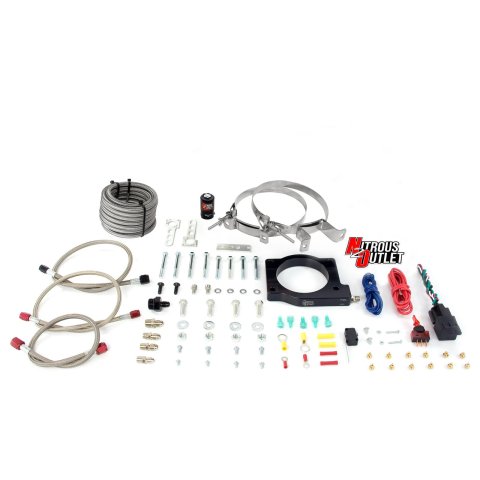 Nitrous Outlet Oxide Systems 00-10125-DRY-00 90mm MagnaCharger DRY Plate system (No Bottle)