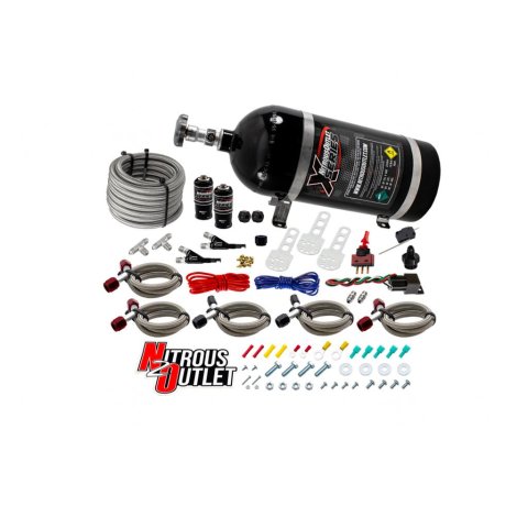 Nitrous Outlet X-Series Oxide Systems 22-81002 Universal GM EFI Dual Nozzle System