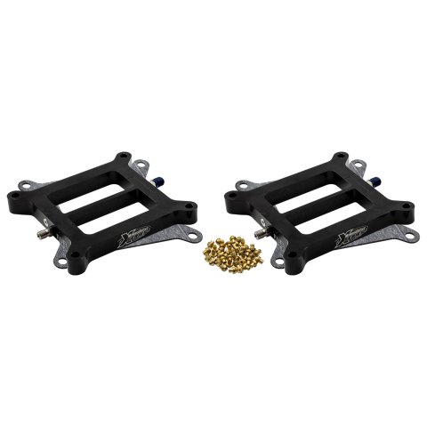 Nitrous Outlet Oxide Systems 22-4150-TR-DRY System Conversion and Upgrade Kits, X-Series Weekend Warrior 4150 Dry Tunnel Ram Plate Conversion - (Dual Plates)(100-400HP)
