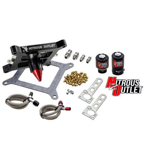 Nitrous Outlet Oxide Systems 00-10600-GEN3-SF Systems, 4150 Stinger 3 Solenoid Forward Conversion Brackets - (Gas/E85)(5-55 psi)(50-500 HP)