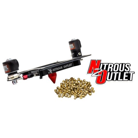 Nitrous Outlet Oxide Systems 00-10604-GEN4-SF Systems, 4150 Stinger 4 Solenoid Forward Conversion oid Bracket - (Gas/E85)(5-55 psi)(50-500 HP)