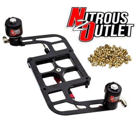 Nitrous Outlet Oxide Systems 00-10656-GEN4-SF Systems, 4500 Stinger 4 Race Solenoid Forward Converoid Bracket - (Gas/E85)(5-55 psi)(50-600 HP)