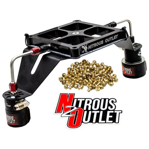 Nitrous Outlet Oxide Systems 00-10662-GEN4-SF Systems, 4500 Stinger 4 Race Solenoid Forward ConverUpside Down - (Gas/E85)(5-55 psi)(50-600 HP)