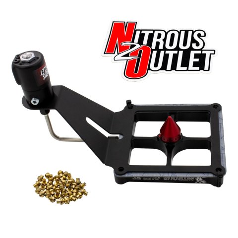 Nitrous Outlet Oxide Systems 00-10682-GEN4-SF Systems, 4500 Stinger 4 Dry Solenoid Forward Converset/Solenoids Mount Upside Down - (50-500 HP)