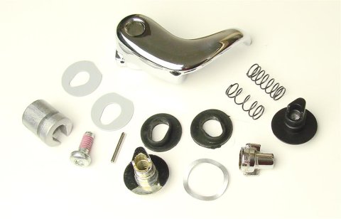 Precision Replacement Parts Vent Window Handle Kits 15617126 Handle, Window, Chrome, Front Right, Chevy, GMC, Each