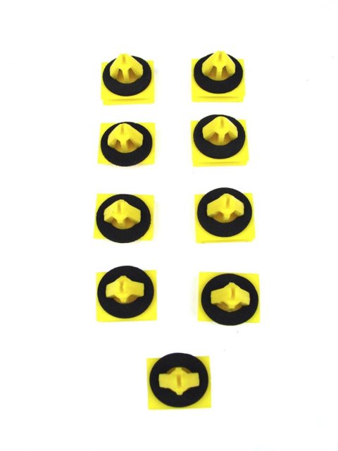Precision Replacement Parts Weatherstrip Seal Fasteners CFK-1583-05 2005-2009 Chevrolet Equinox, Cowl Fastener Clip Kit, 9 Piece Set
