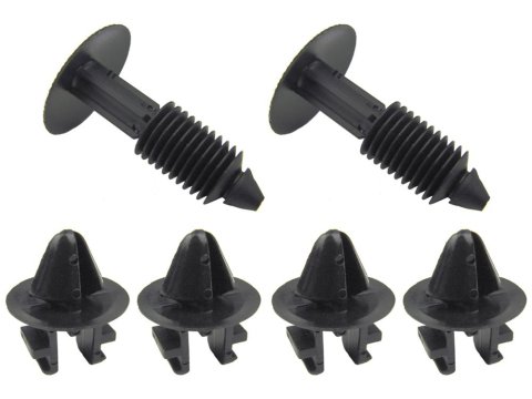 Precision Replacement Parts - Weatherstrip Seal Fasteners for 2004-2014 F-150, F-250 SUPER DUTY, F-350 DUTY CFK-1747-09 Ford Super Duty, Cowl Fastener Clip Kit, 6 Piece Set