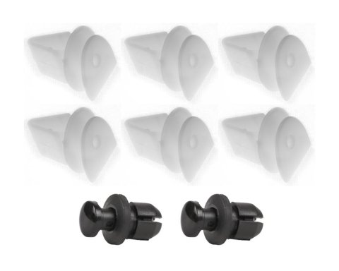 Precision Replacement Parts - Weatherstrip Seal Fasteners for 2014-2018 RDX CFK-3637-13 Acura RDX, Cowl Fastener Clip Kit, 8 Piece Set