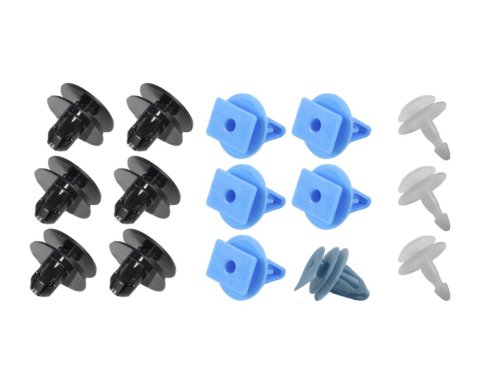 Precision Replacement Parts - Weatherstrip Seal Fasteners for 2015-2020 TLX CFK-4067-15 2015-2019 Acura (4Dr Sedan), Cowl Fastener Clip Kit, 15 Piece Set