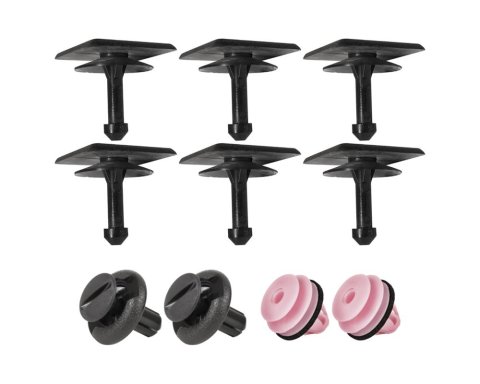 Precision Replacement Parts Weatherstrip Seal Fasteners CFK-4400-17 2017-2019 Subaru Impreza, Cowl Fastener Clip Kit, 10 Piece Kit