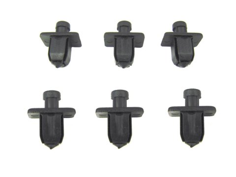 Precision Replacement Parts Weatherstrip Seal Fasteners CFK-526-86 1986-1994 Nissan D21/Pathfinder, Cowl Fastener Clip Kit, 6 Piece Set
