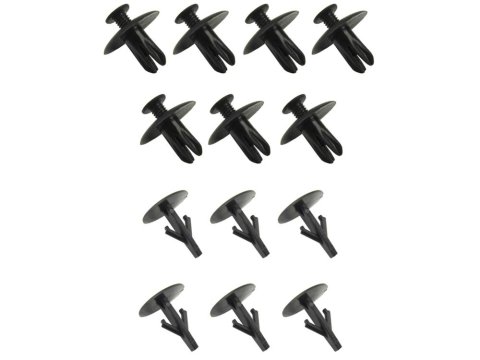 Precision Replacement Parts Weatherstrip Seal Fasteners CFK-753-94 1994-1997 Honda Accord (4Dr Sedan/4Dr Wagon), Cowl Fastener Clip Kit, 13 Piece Set