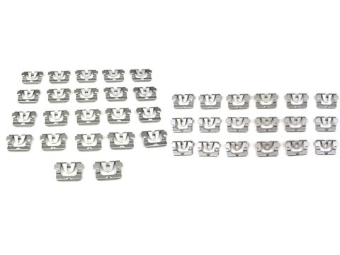 Precision Replacement Parts Windshield/Rear Window Molding Clip Kits for 1968-1972 CHEVELLE - MCK-1210-68 Clips, Windshield and Rear Window, Chevelle, Kit