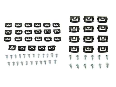 Precision Replacement Parts Windshield/Rear Window Molding Clip Kits MCK-3441-70 Clips, Front/Rear Windshield, Dodge, Plymouth, Kit